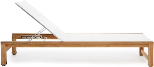 Newport Sunlounger, with wheels