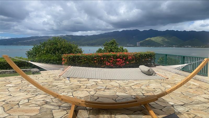 Original Roman Arc II Cypress Hammock Stand (2 person Stand)