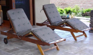 Delaware Chaise - 3 way adjustable (3 positions each)