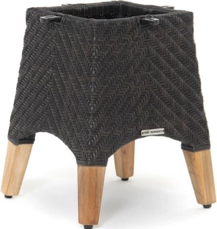 Zanzibar Dining Table BASE ONLY, XXL - w/ Teak Legs (For 59" Round or 59" Square)