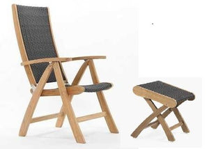 Carlson recliner and ottoman
