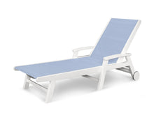 Load image into Gallery viewer, Coastal Chaise with Wheels