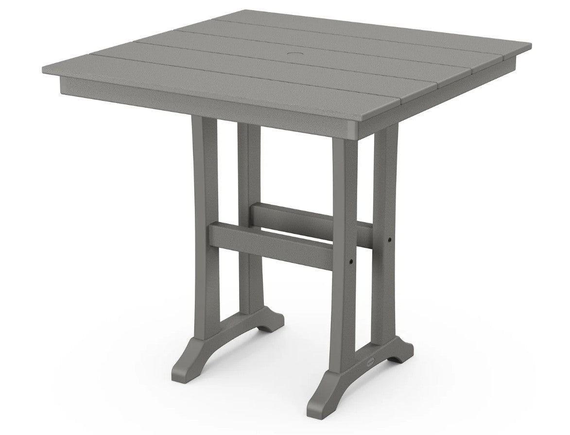 Farmhouse Trestle 37in Counter Table