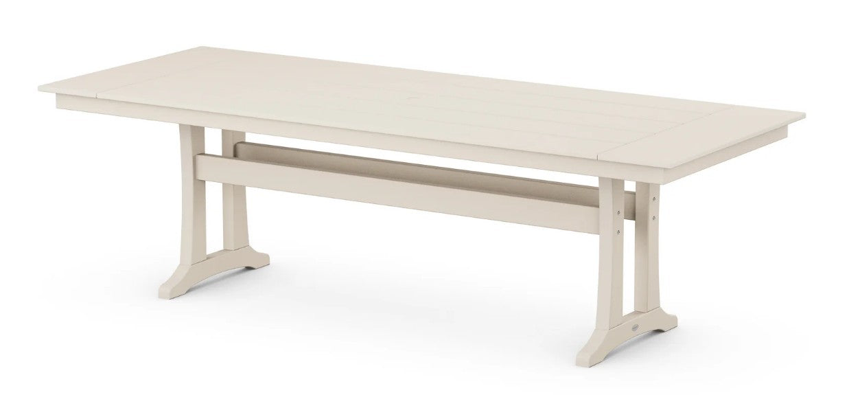 Farmhouse Trestle 38in x 96in Dining Table