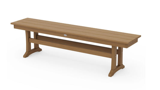 Farmhouse Trestle 65in Bench