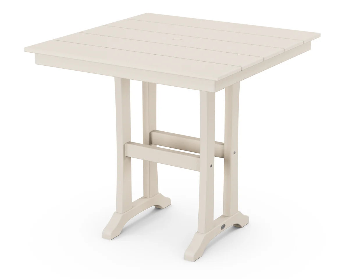 Farmhouse Trestle 37in Counter Table