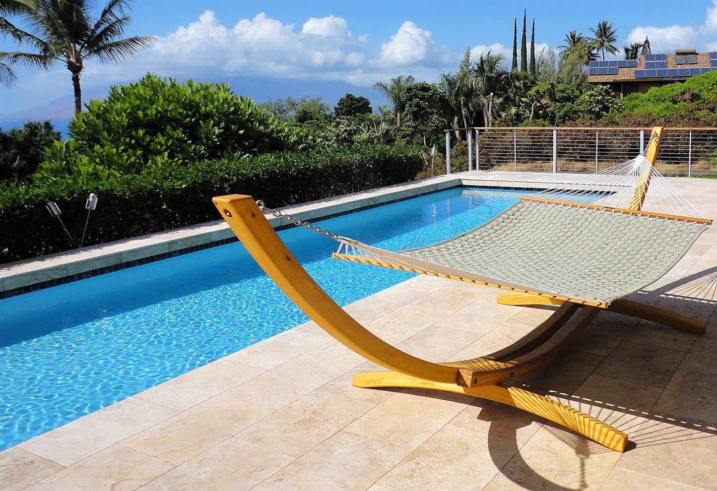 Original Roman Arc II Cypress Hammock Stand (2 person Stand)