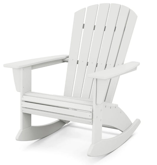 Nautical Curveback Adirondack Rocking Chair
