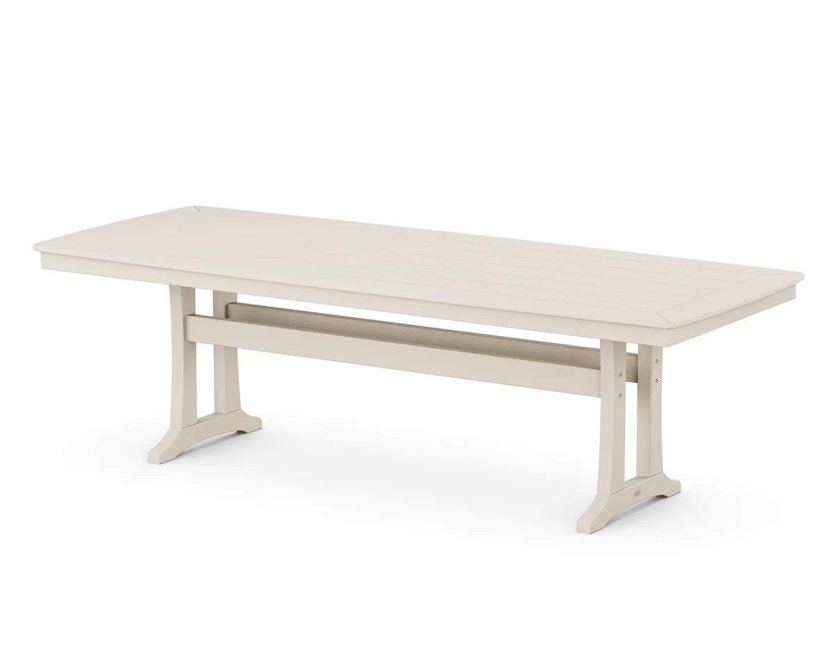 Nautical Trestle 39in x 97in Dining Table