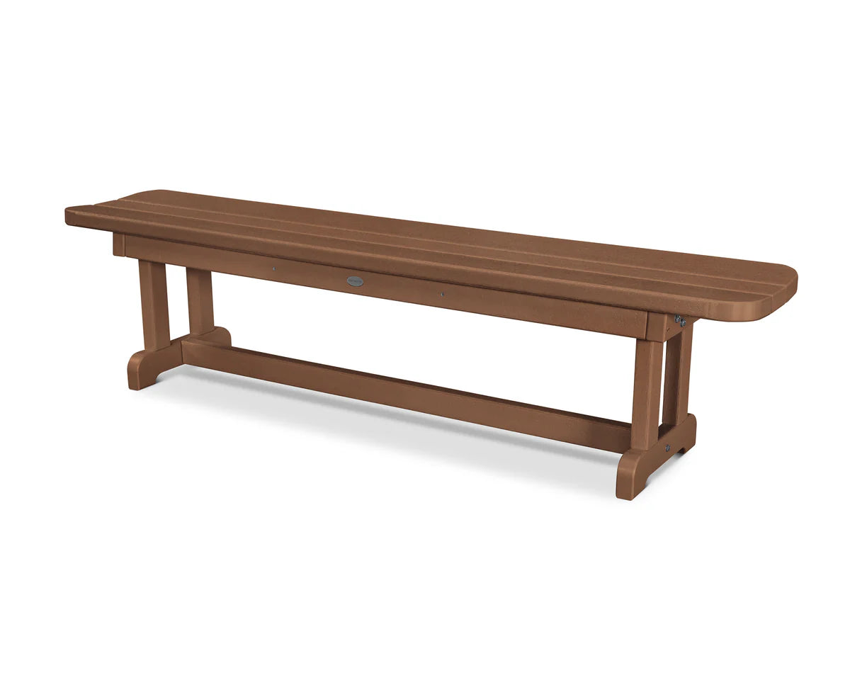 Park 72in Harvester Backless Bench