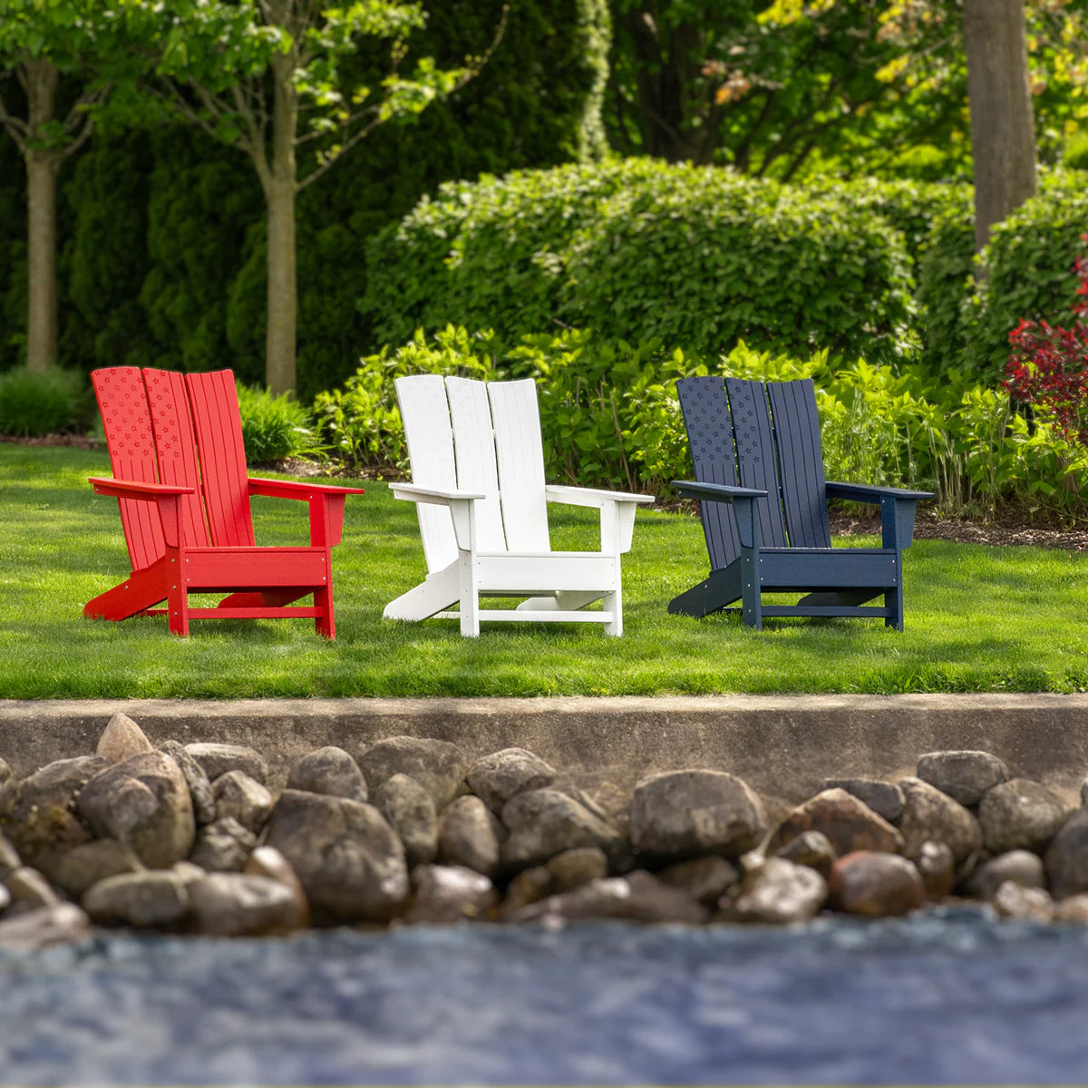 4th of July Adirondack Chair