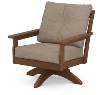 Load image into Gallery viewer, Vineyard Deep Seating Swivel Chair with standard cushion