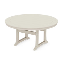 Load image into Gallery viewer, Nautical Trestle 60" Round Dining Table