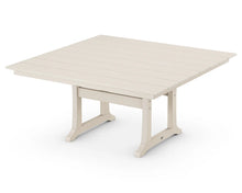 Load image into Gallery viewer, Farmhouse Trestle 59" Dining Table