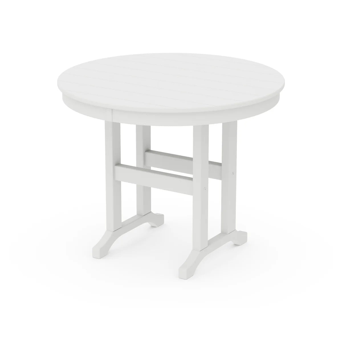 36in Round Farmhouse Dining Table