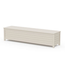 Load image into Gallery viewer, Nautical 72" Storage Bench