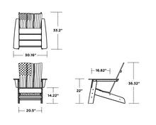 Load image into Gallery viewer, 4th of July Adirondack Chair