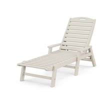 Load image into Gallery viewer, Nautical Chaise with Arms