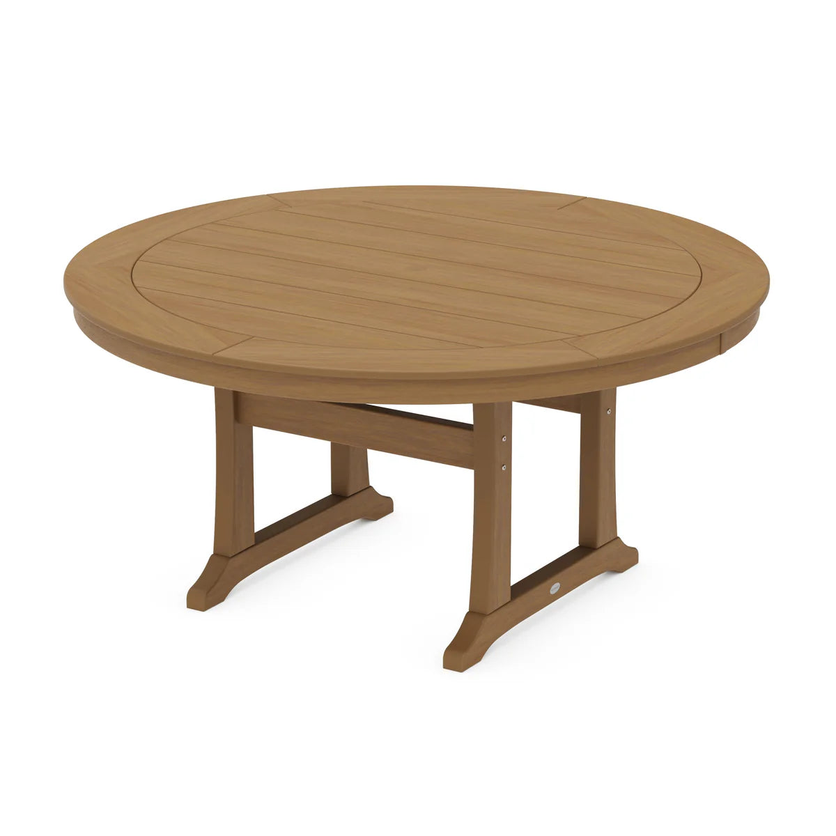 Nautical Trestle 60" Round Dining Table