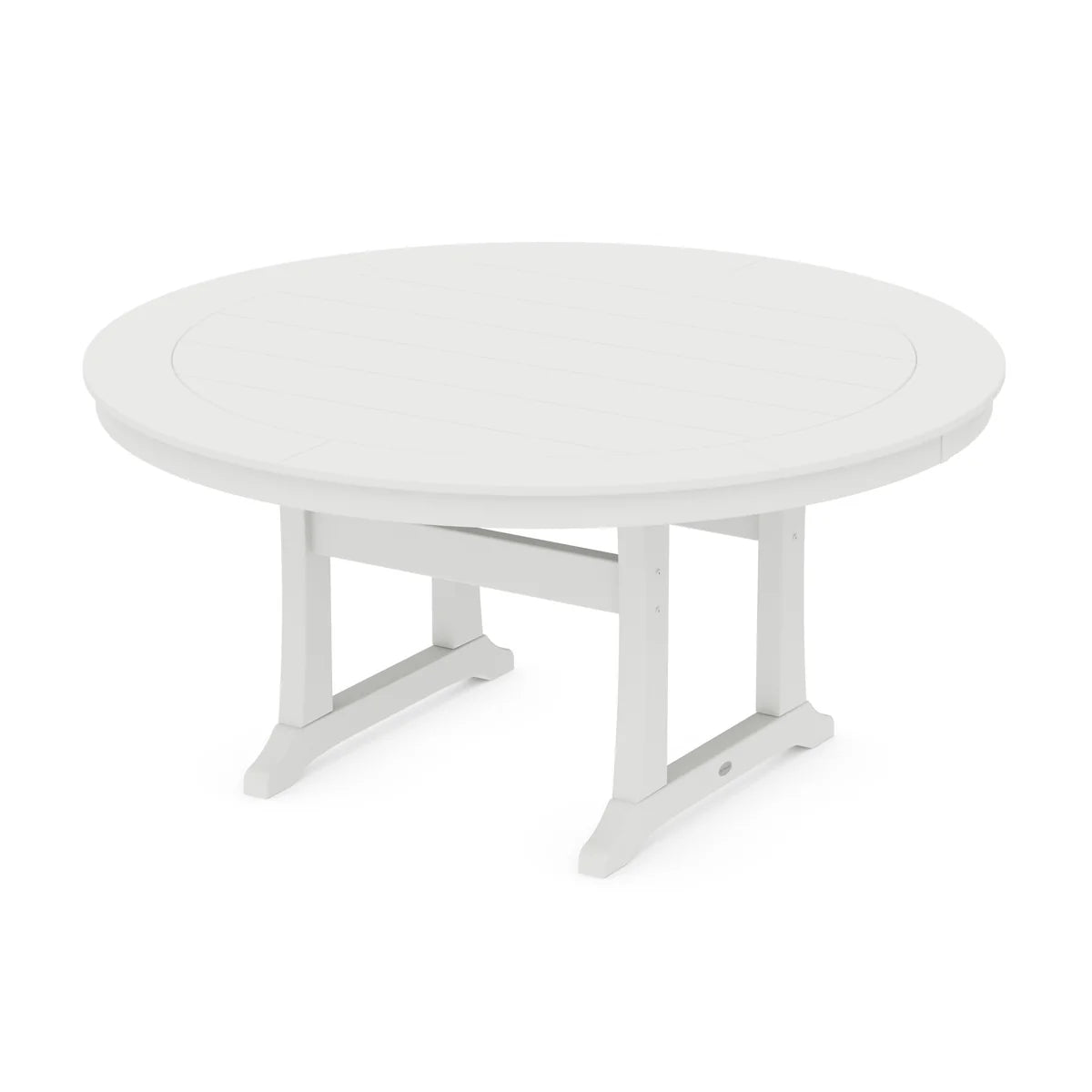 Nautical Trestle 60" Round Dining Table