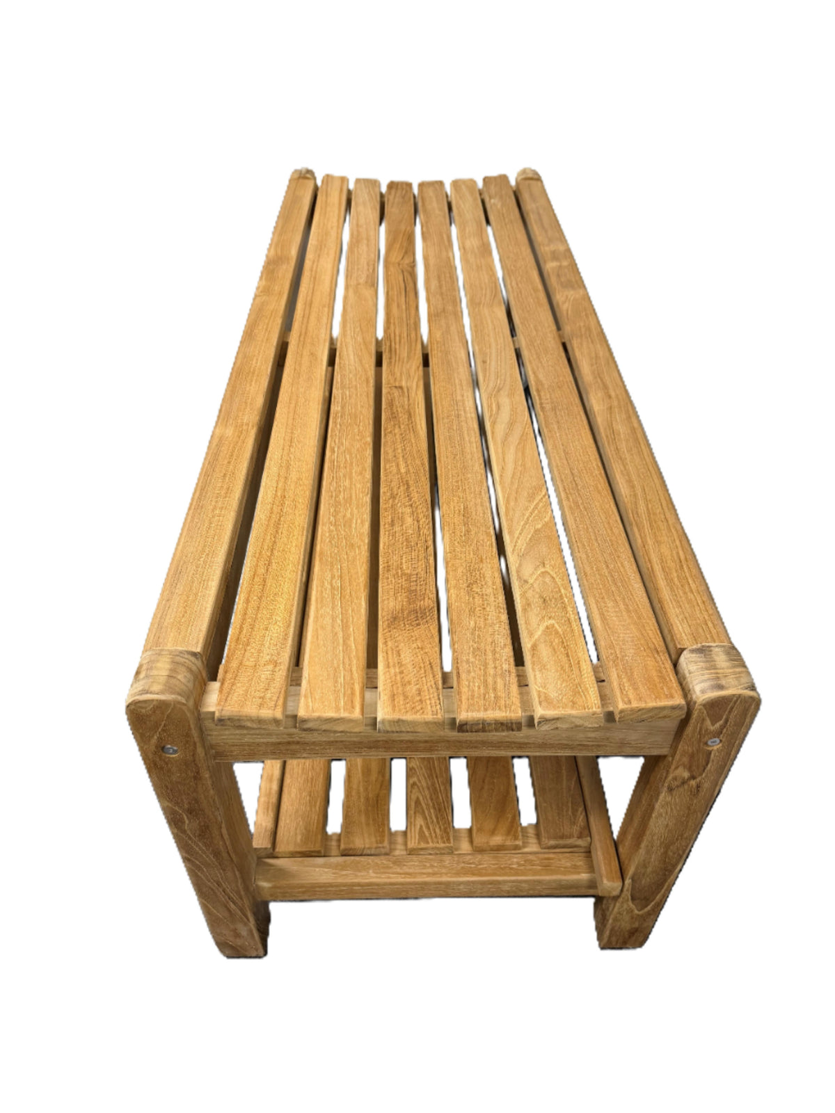 Halifax Backless Bench with Storage Shelf