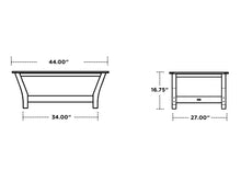 Load image into Gallery viewer, Harbour Slat Coffee Table