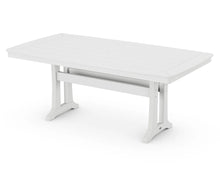 Load image into Gallery viewer, Nautical Trestle 38" x 73" Dining Table