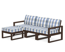 Load image into Gallery viewer, EDGE 4-Piece Modular Deep Seating Set with Ottoman