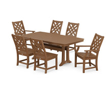 Load image into Gallery viewer, Wovendale 7-Piece Dining Set with Trestle Legs
