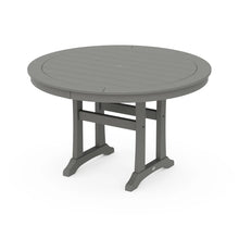 Load image into Gallery viewer, Nautical Trestle 48" Round Dining Table