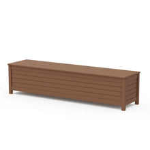 Load image into Gallery viewer, Nautical 72" Storage Bench