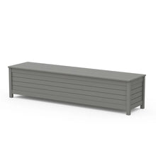 Load image into Gallery viewer, Nautical 72" Storage Bench