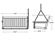 Load image into Gallery viewer, Vineyard Deep Seating Swing