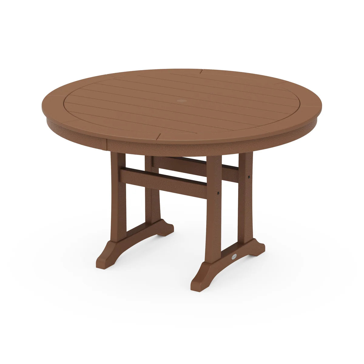 Nautical Trestle 48" Round Dining Table