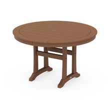 Load image into Gallery viewer, Nautical Trestle 48" Round Dining Table