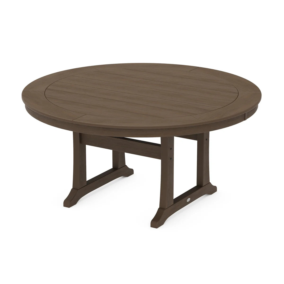 Nautical Trestle 60" Round Dining Table