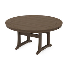 Load image into Gallery viewer, Nautical Trestle 60" Round Dining Table