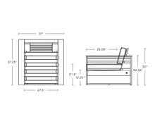 Load image into Gallery viewer, Latitude 3-Piece Lounge Chair Set POLYWOOD