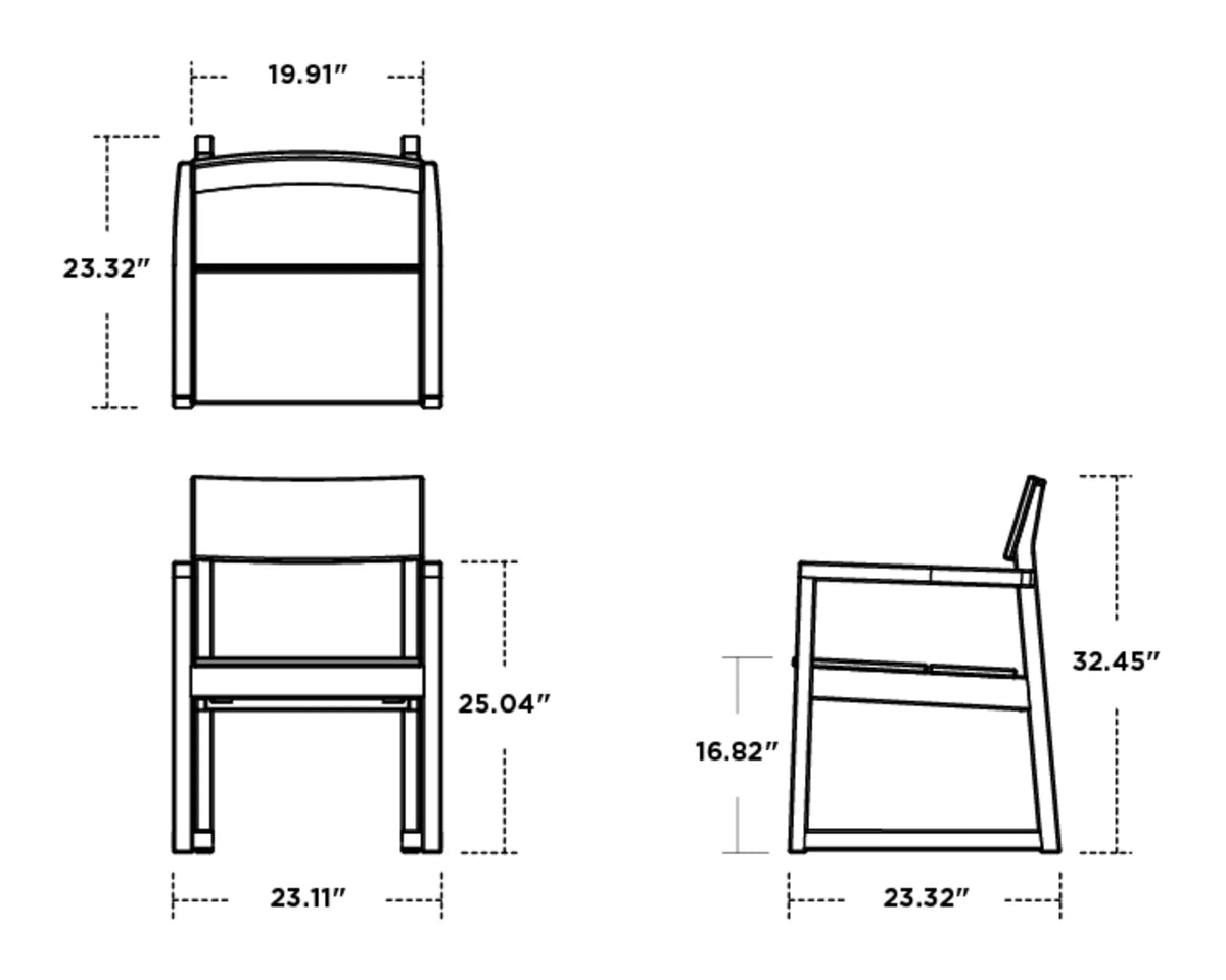 EDGE Dining Arm Chair