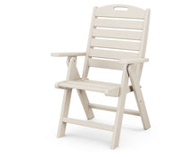 Load image into Gallery viewer, Nautical Folding Highback Chair