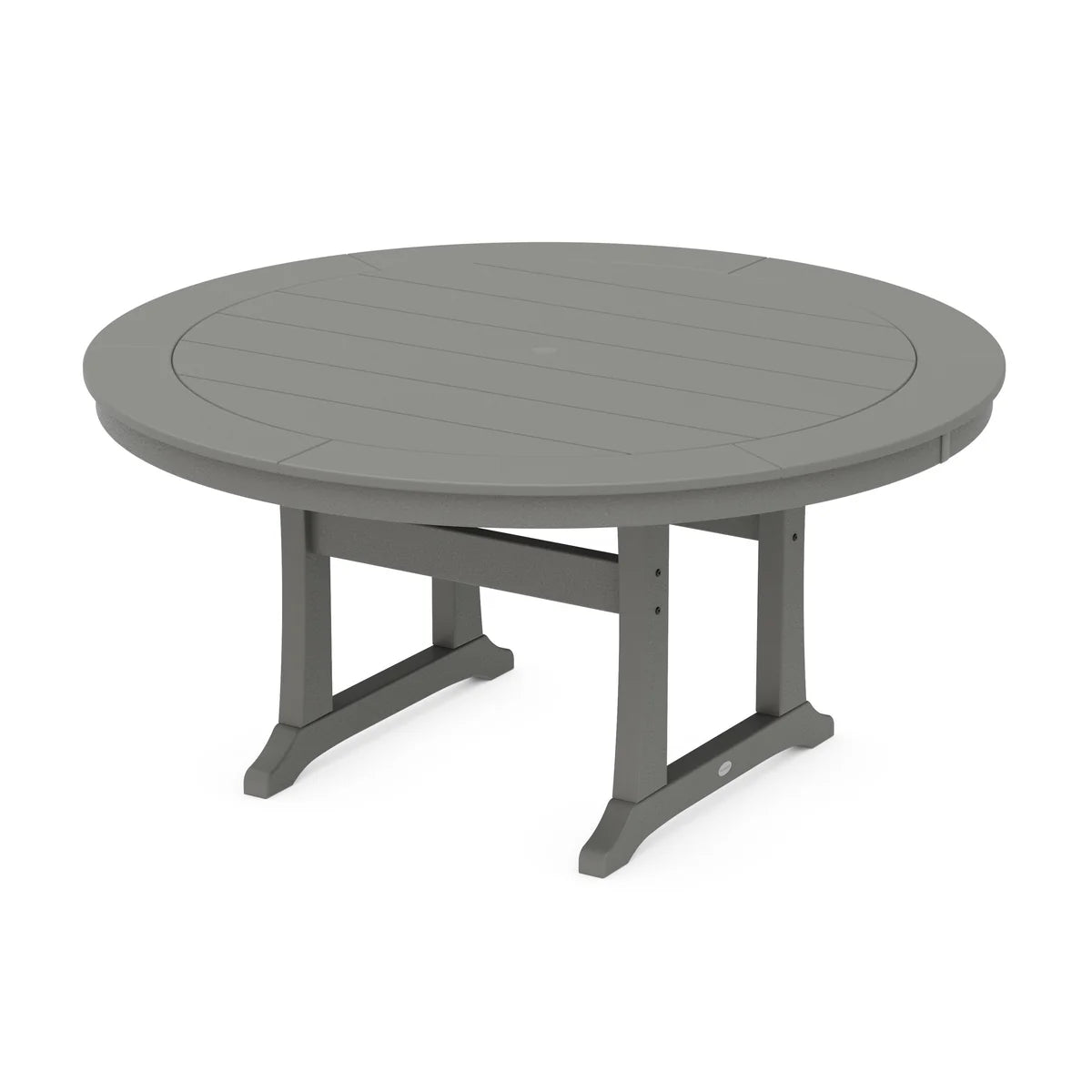 Nautical Trestle 60" Round Dining Table