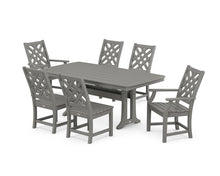 Load image into Gallery viewer, Wovendale 7-Piece Dining Set with Trestle Legs