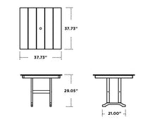 Load image into Gallery viewer, Farmhouse 37" Dining Table