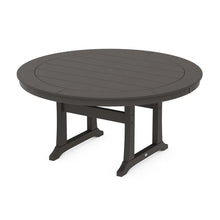 Load image into Gallery viewer, Nautical Trestle 60" Round Dining Table