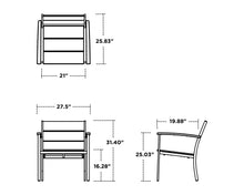 Load image into Gallery viewer, Main Street Stacking Lounge Arm Chair