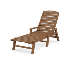 Load image into Gallery viewer, Nautical Chaise with Arms