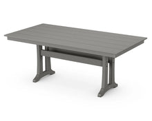 Load image into Gallery viewer, Farmhouse Trestle 37" x 72" Dining Table