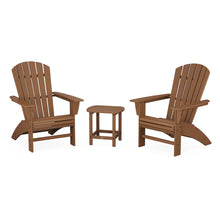 Load image into Gallery viewer, Nautical 3-Piece Curveback Adirondack Set