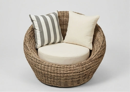 Sherena Lounge Club Armchair, Swivel