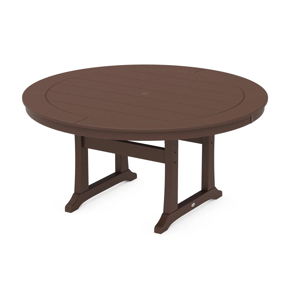 Nautical Trestle 60" Round Dining Table